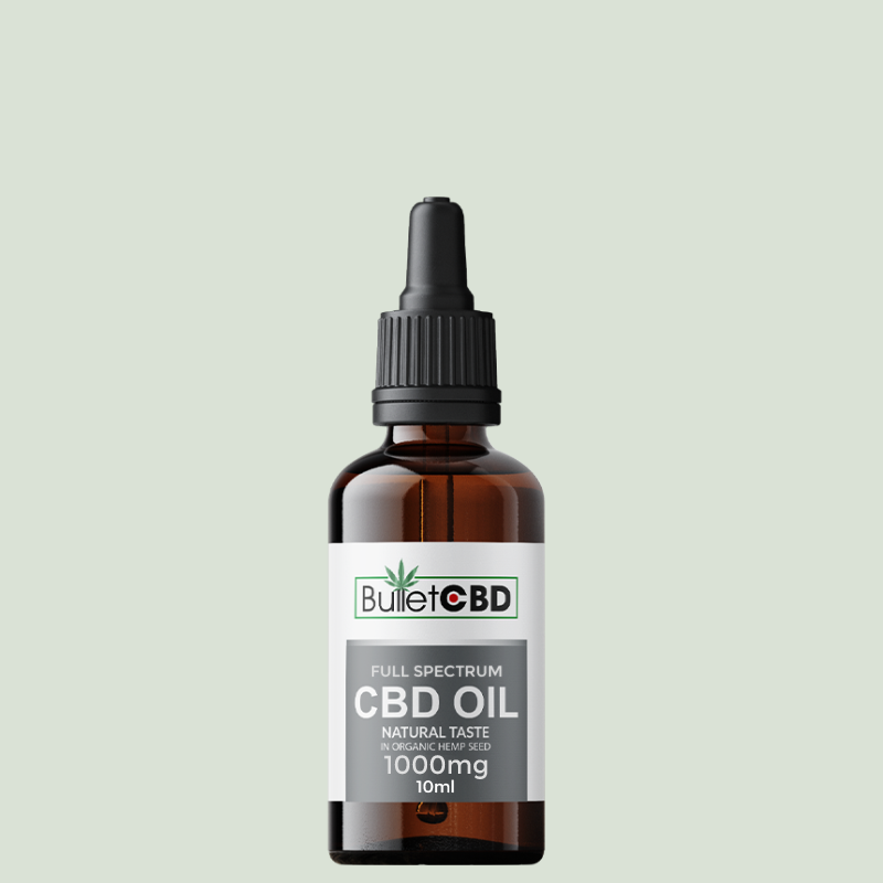 Broad Spectrum 0THC 1000mg CBD in Hemp Seed Oil 10ml